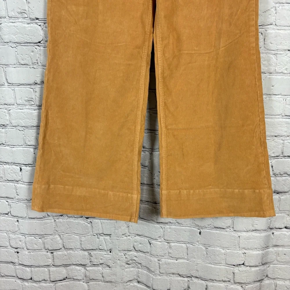 J Crew Wide Leg Corduroy Trouser Pants in Sand Castle Women 29 - Picture 5 of 14